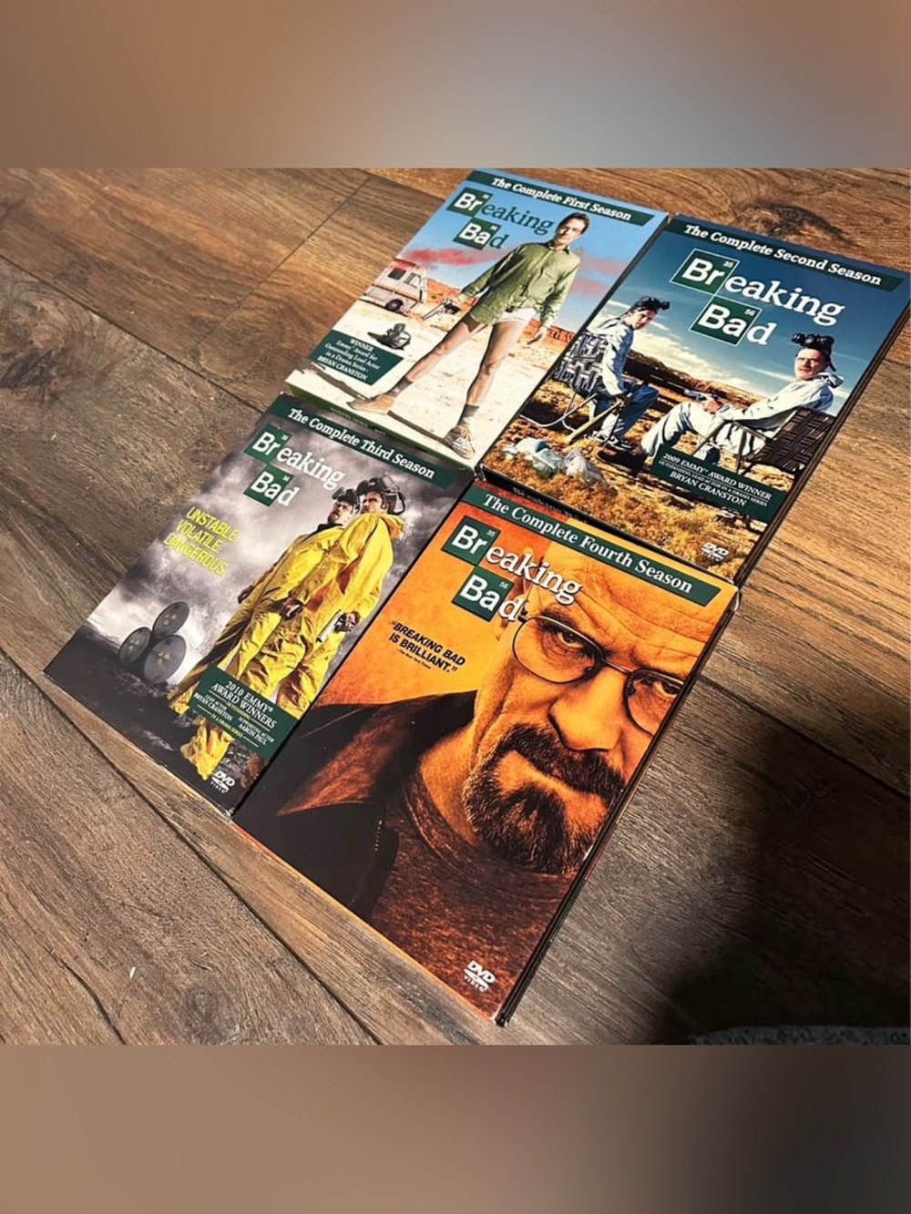 Breaking Bad Complete Seasons DVD Box Set - All seasons 1-4